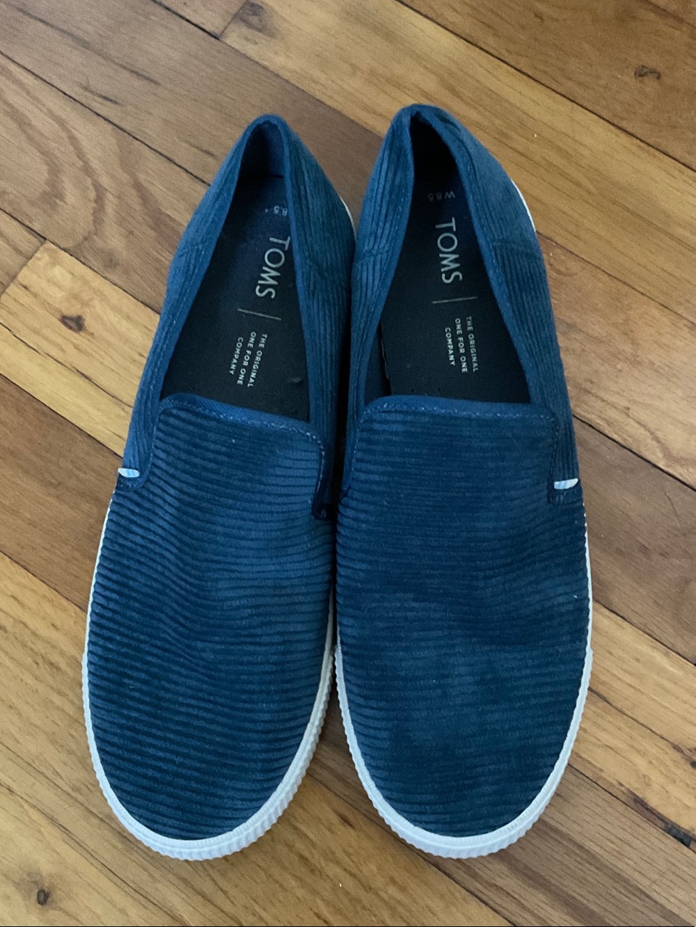 Tom’s loafers